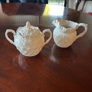 Spode Cream And Sugar Set